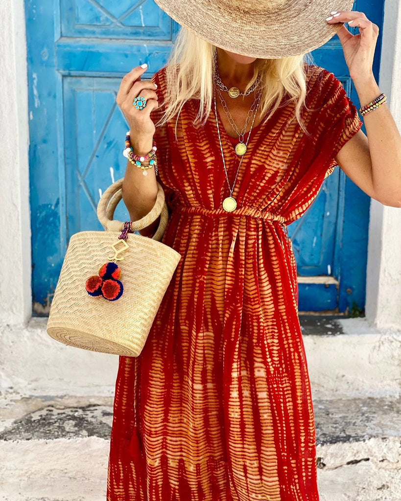 Nova Dress - Mirage Rouge - Maison Hotel
