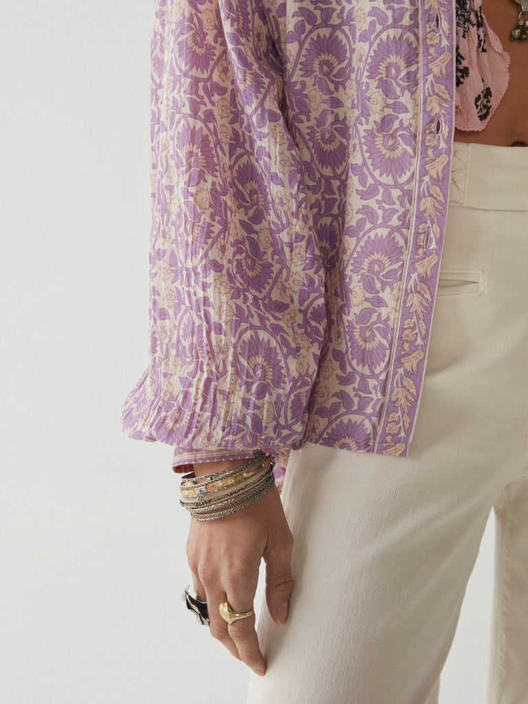 Nuno Blouse - Purple Rain - Maison Hotel