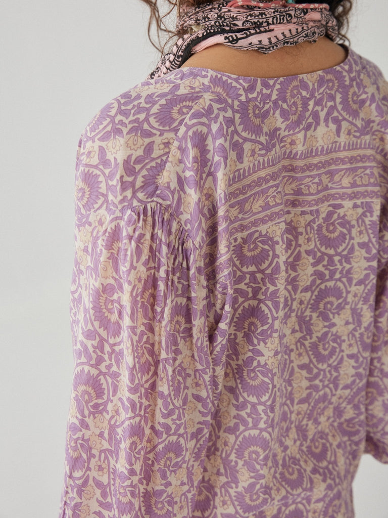 Nuno Blouse - Purple Rain - Maison Hotel