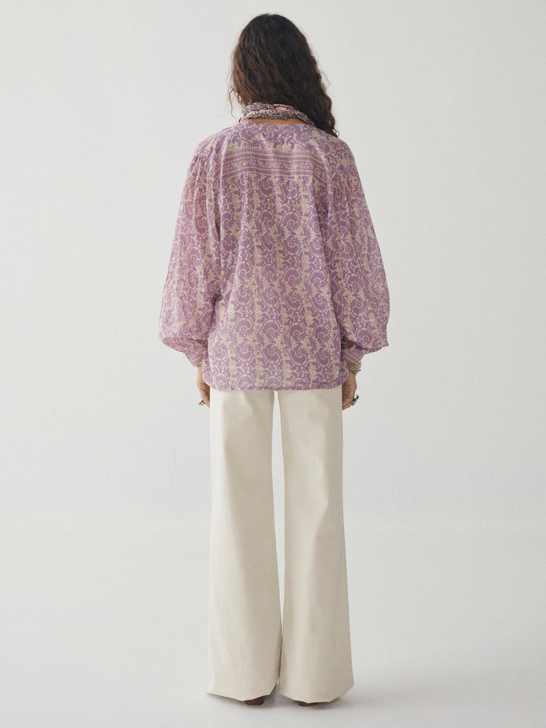 Nuno Blouse - Purple Rain - Maison Hotel