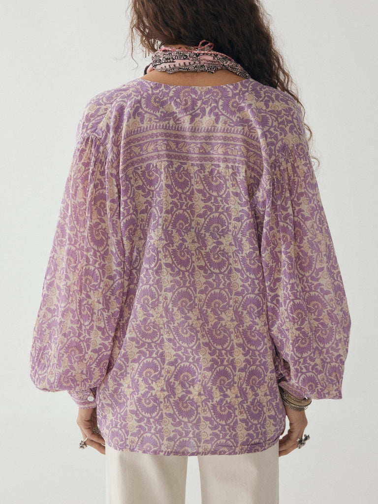 Nuno Blouse - Purple Rain - Maison Hotel