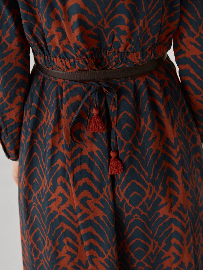 Olivia Dress - Tanzania Navy - Maison Hotel