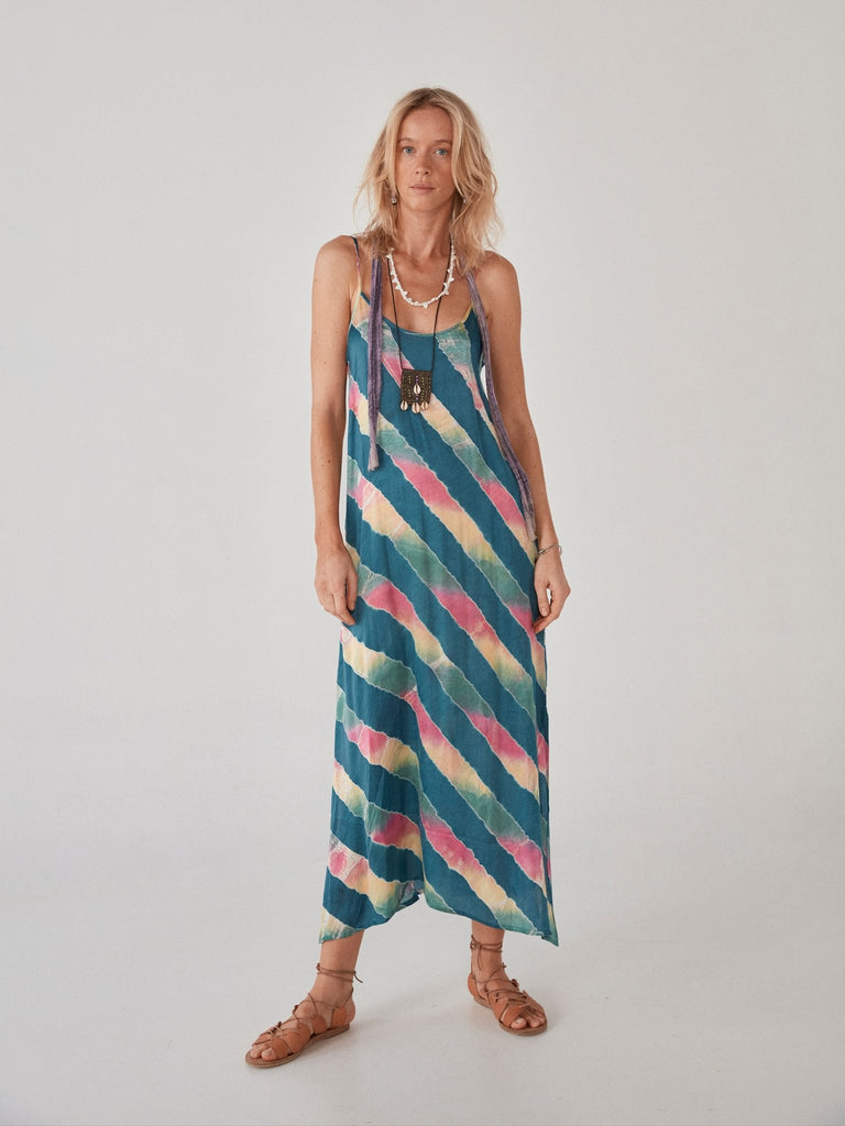 Sarah Dress - Kingston Grooves 'Bla di Blue' - Maison Hotel