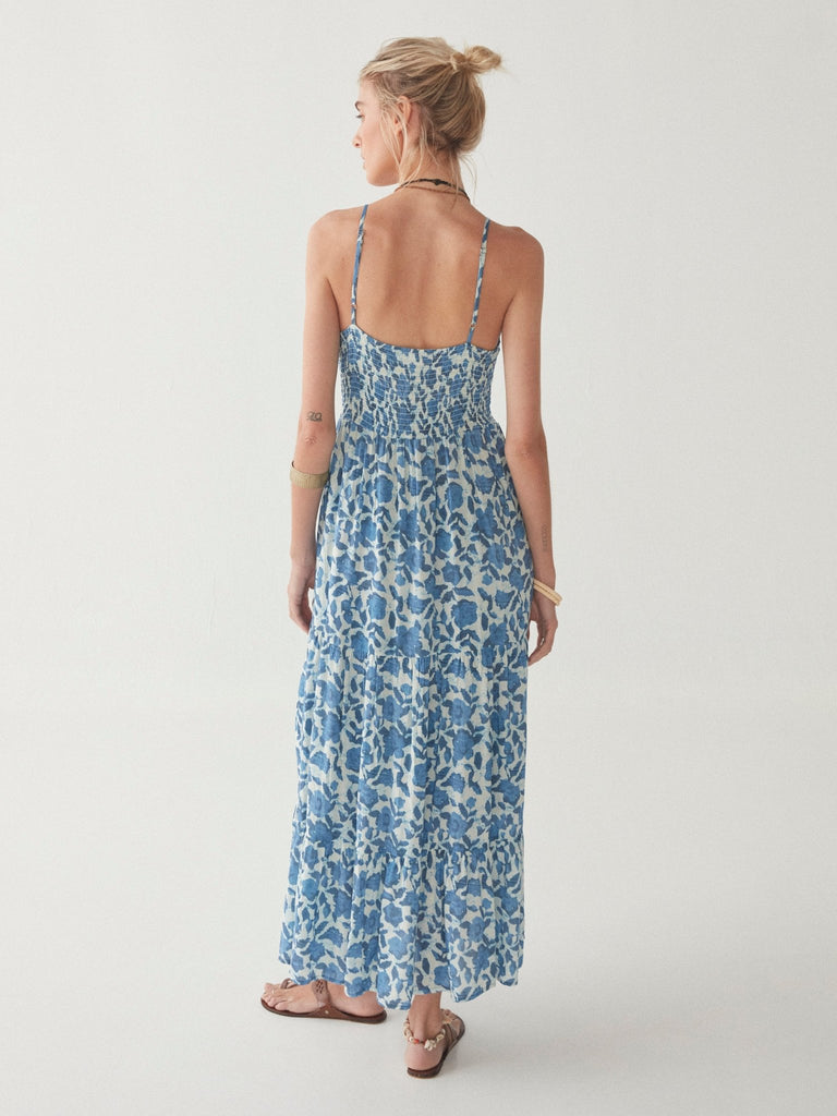 Vilma Dress - Blue Poppy - Maison Hotel