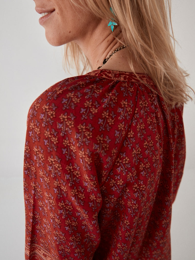 Vivienne Blouse - Paisley Amour - Maison Hotel